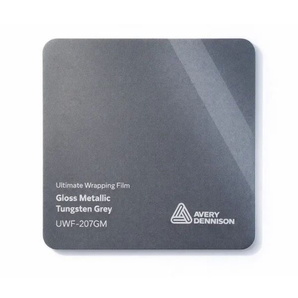 Vinil Avery Dennison Ultimate Wrapping Film Gloss Metallic Metallic Tungsten Grey UWF-207GM