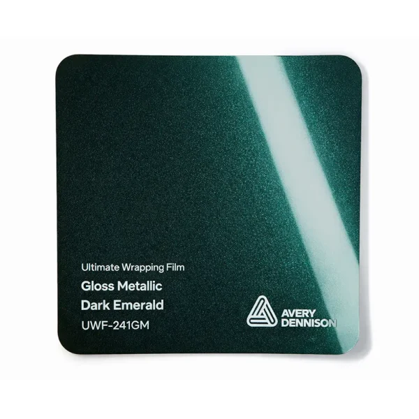 Vinil Avery Dennison Ultimate Wrapping Film Gloss Metallic Metallic Dark Emerald UWF-241GM