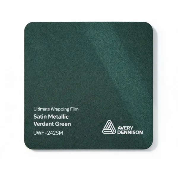 Vinil Avery Dennison Ultimate Wrapping Film Satin Metallic Verdant Green UWF-242SM