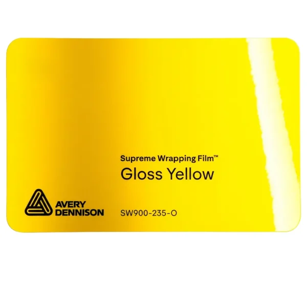 Vinil Avery Dennison SW900 Gloss Metallic Yellow SW900-235-O