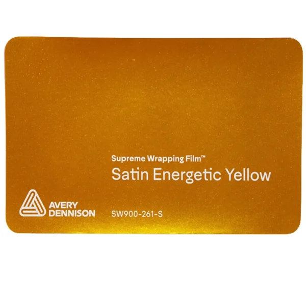 Vinil Avery Dennison SW900 ColorFlow Satin Energetic Yellow SW900-261-S