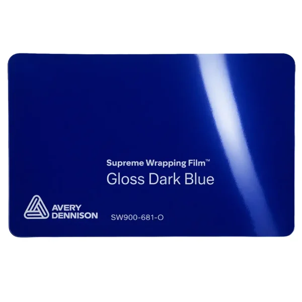 Vinil Avery Dennison SW900 Gloss Metallic Dark Blue SW900-681-O