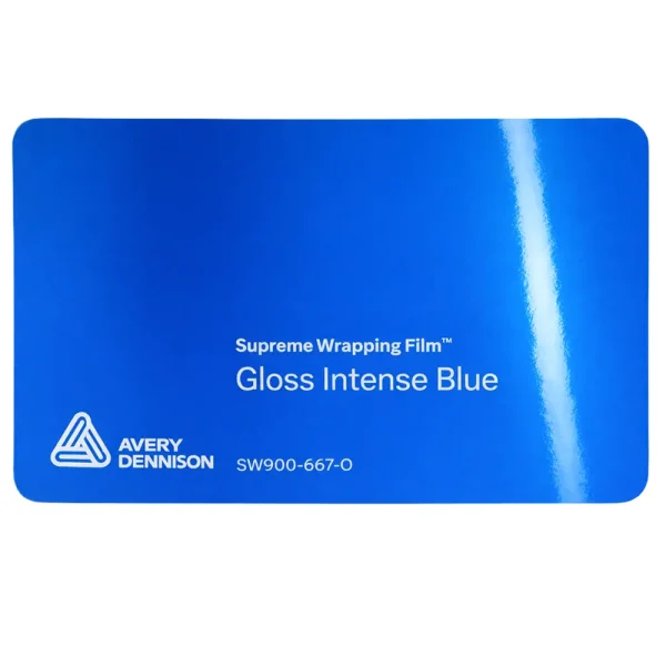 Vinil Avery Dennison SW900 Gloss Intense Blue SW900-667-O