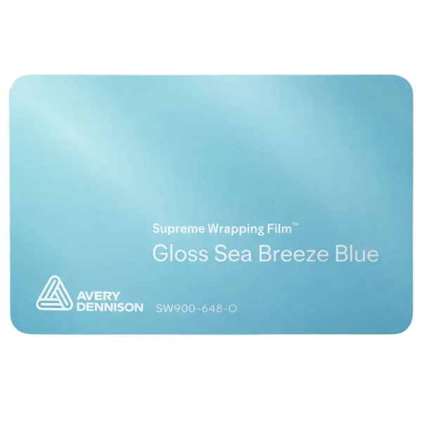 Vinil Avery Dennison SW900 Gloss Sea Breeze Blue SW900-648-O