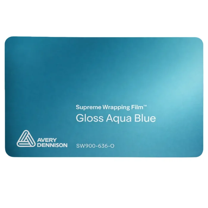 Vinil Avery Dennison SW900 Gloss Aqua Blue SW900-636-O
