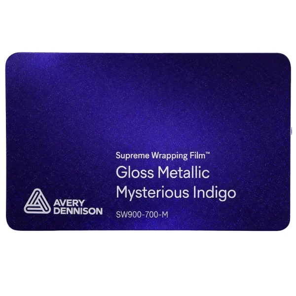 Vinil Avery Dennison SW900 Gloss Metallic Mysterious Indigo SW900-700-M