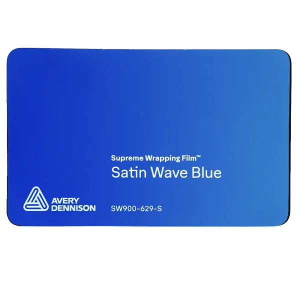 Vinil Avery Dennison SW900 ColorFlow Satin Wave Blue SW900-629-S