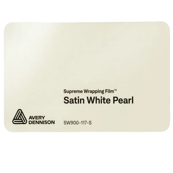 Vinil Avery Dennison SW900 Pearl Satin White Pearl SW900-117-S