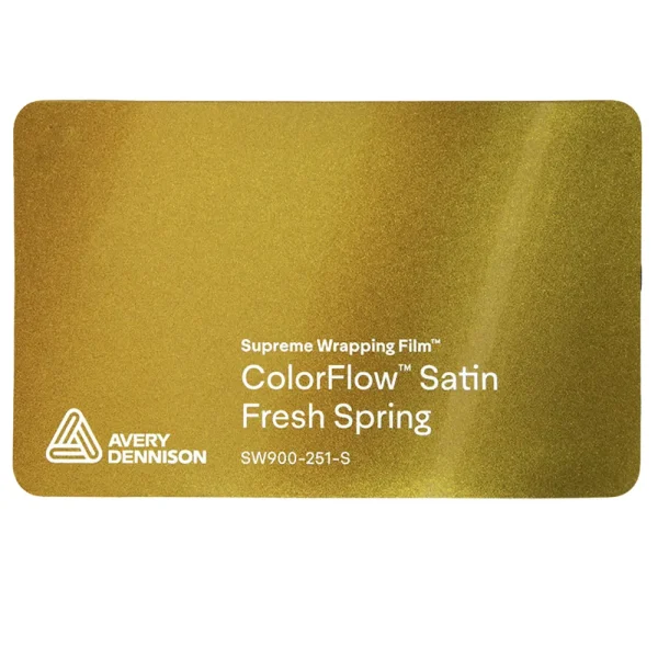 Vinil Avery Dennison SW900 ColorFlow Satin Fresh Spring SW900-251-S