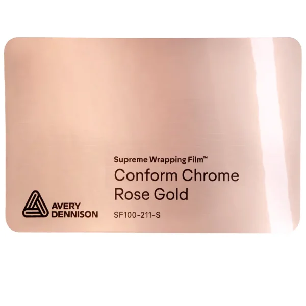 Vinil Avery Dennison SW900 Conform Chrome Rose Gold SF100-211-S