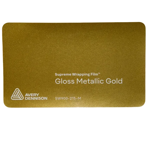 Vinil Avery Dennison SW900 Gloss Metallic Gold SW900-215-M