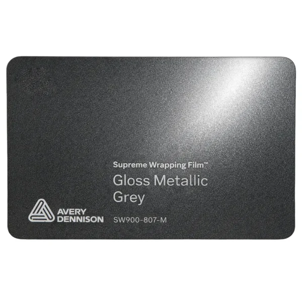 Vinil Avery Dennison SW900 Gloss Metallic Grey SW900-807-M