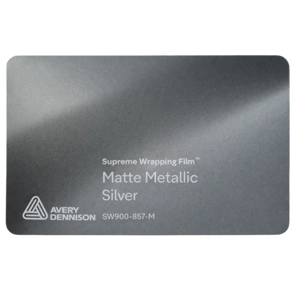 Vinil Avery Dennison SW900 Matte Metallic Silver SW900-857-M