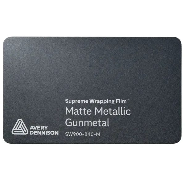Vinil Avery Dennison SW900 Matte Metallic Gunmetal SW900-840-M