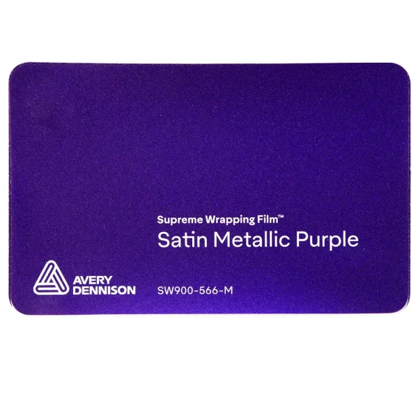 Vinil Avery Dennison SW900 Satin Metallic Purple SW900-566-M