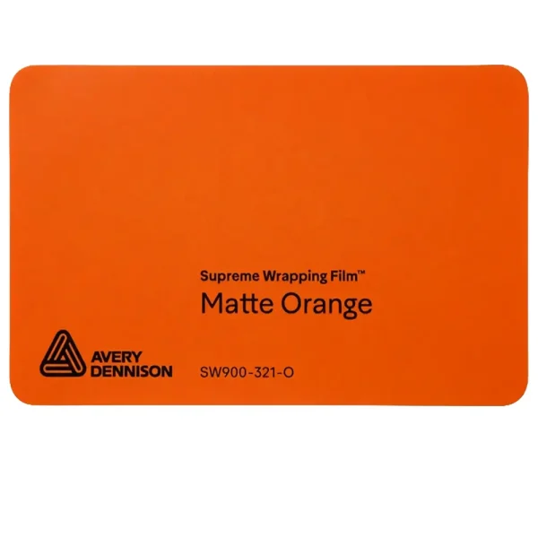 Vinil Avery Dennison SW900 Satin Orange SW900-321-O
