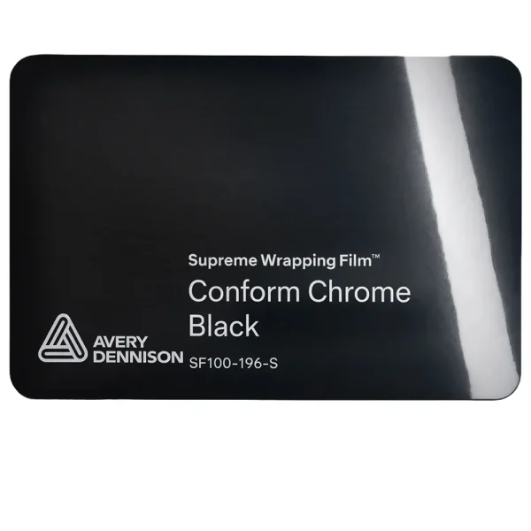 Vinil Avery Dennison SW900 Conform Chrome Black SF100-196-S