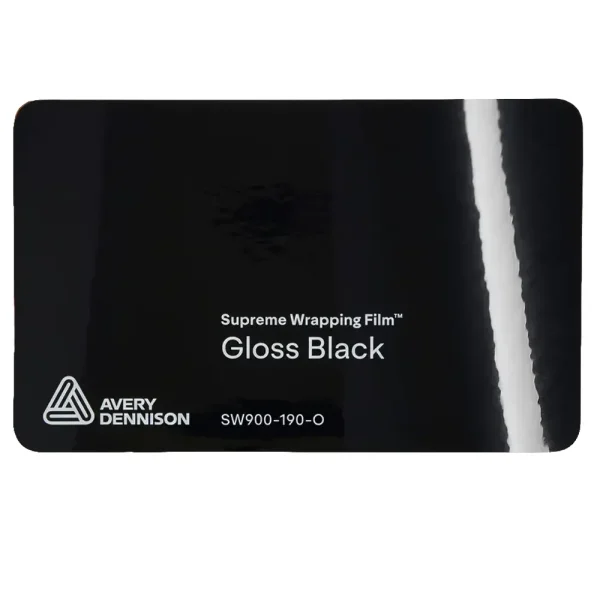 Vinil Avery Dennison SW900 Gloss Black SW900-190-O