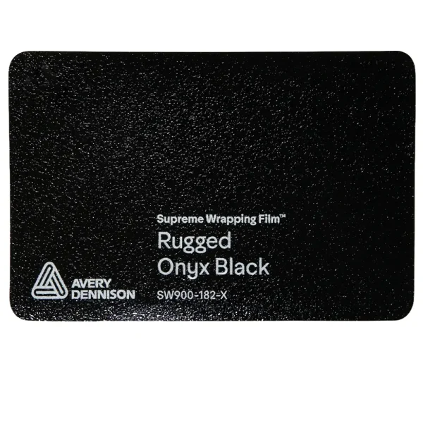 Vinil Avery Dennison SW900 Extreme Texture Rugged Onyx Black SW900-182-X