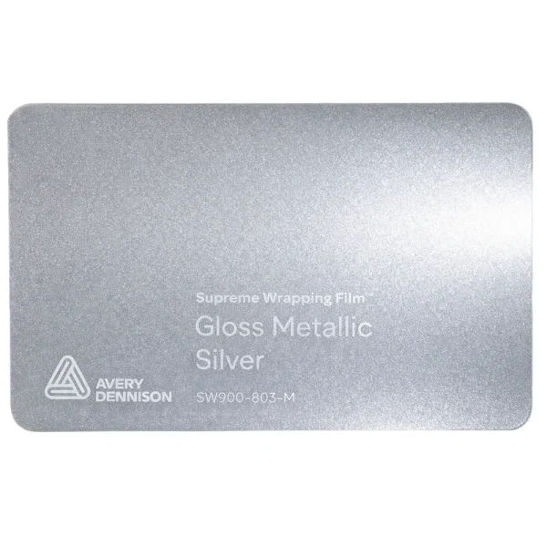 Vinil Avery Dennison SW900 Gloss Metallic Silver SW900-803-M