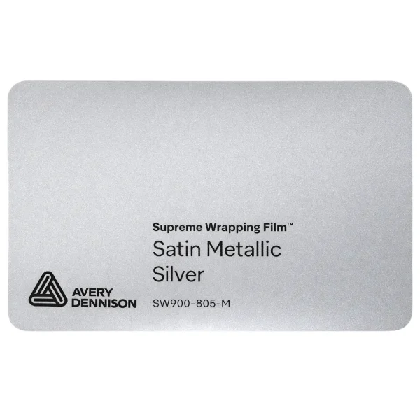 Vinil Avery Dennison SW900 Satin Metallic Silver SW900-805-M
