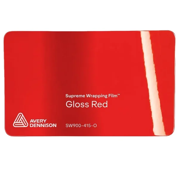 Vinil Avery Dennison SW900 Gloss Red SW900-415-O