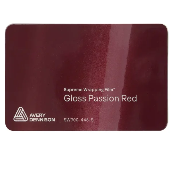 Vinil Avery Dennison SW900 Gloss Special Effects Passion Red SW900-448-S