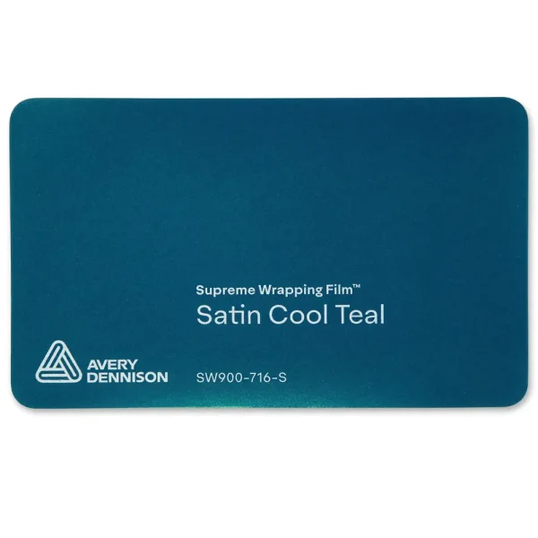 Vinil Avery Dennison SW900 ColorFlow Satin Cool Teal SW900-716-S