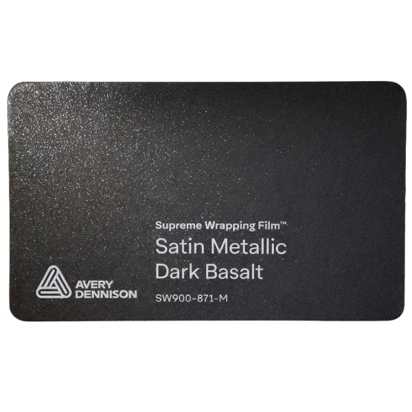 Vinil Avery Dennison SW900 Satin Metallic Dark Basalt SW900-871-M