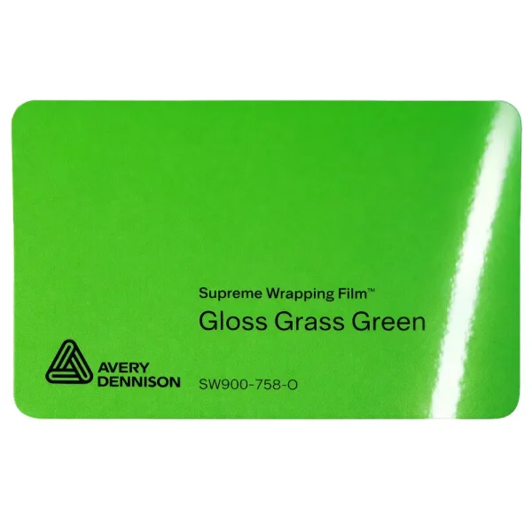 Vinil Avery Dennison SW900 Gloss Grass Green SW900-758-O