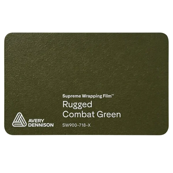 Vinil Avery Dennison SW900 Extreme Texture Rugged Combat Green SW900-718-X