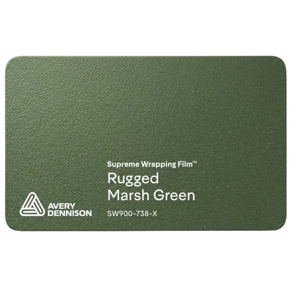 Vinil Avery Dennison SW900 Extreme Texture Rugged Marsh Green SW900-738-X