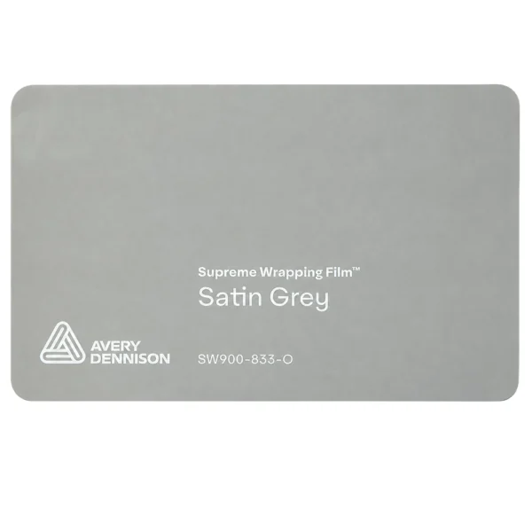 Vinil automotriz Satin Grey Avery Dennison SW900